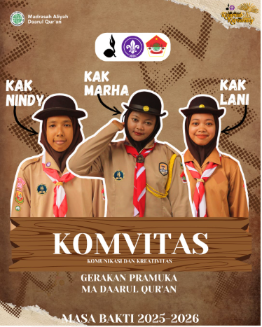komvitas pramuka ma daarul quran